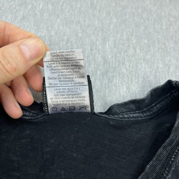 Harley-Davidson Shirt Mens 2XL Black Stonewash Skull Beartooth Billings Montana - Picture 5 of 12